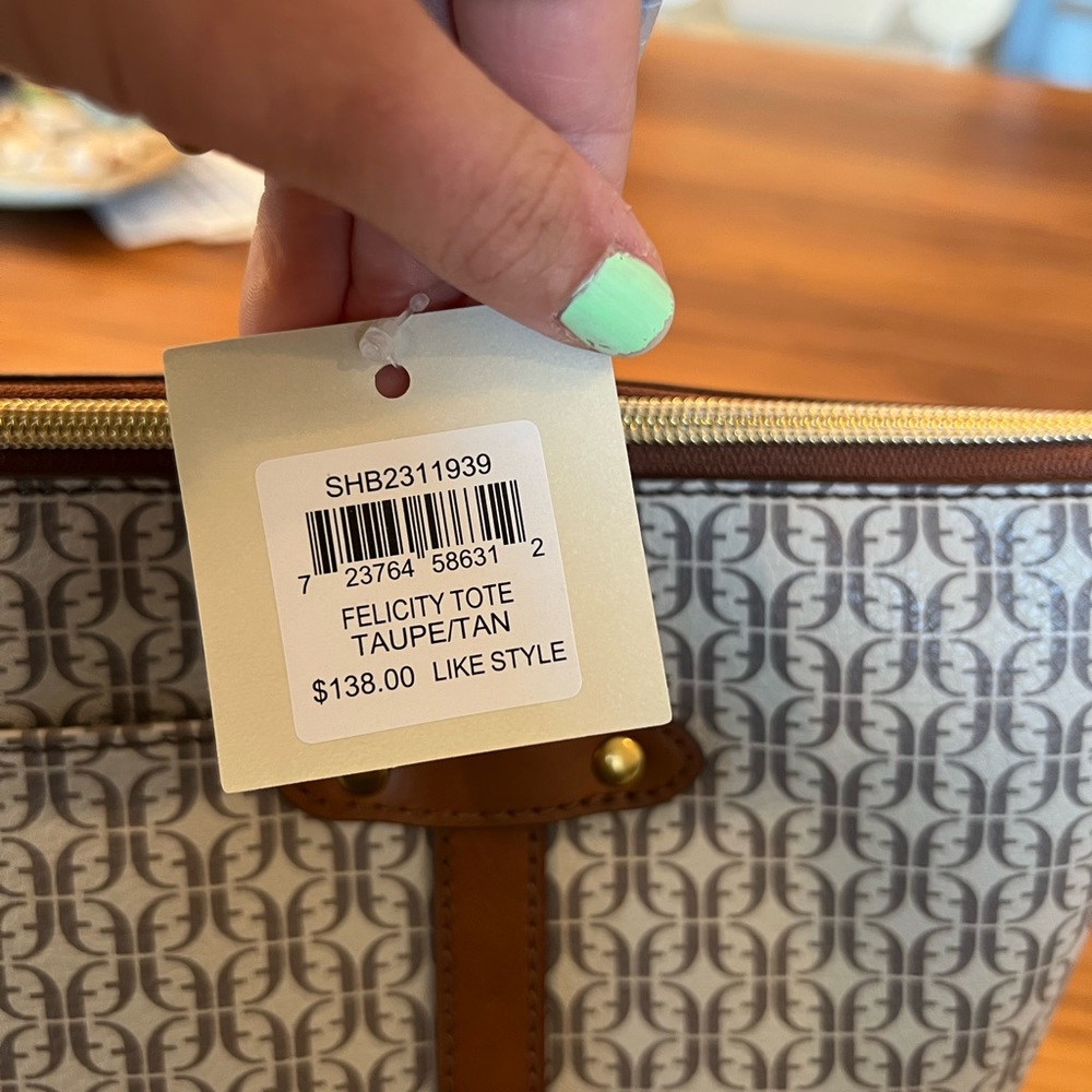 Fossil Felicity Tote taupe/tan - Picture 4 of 4